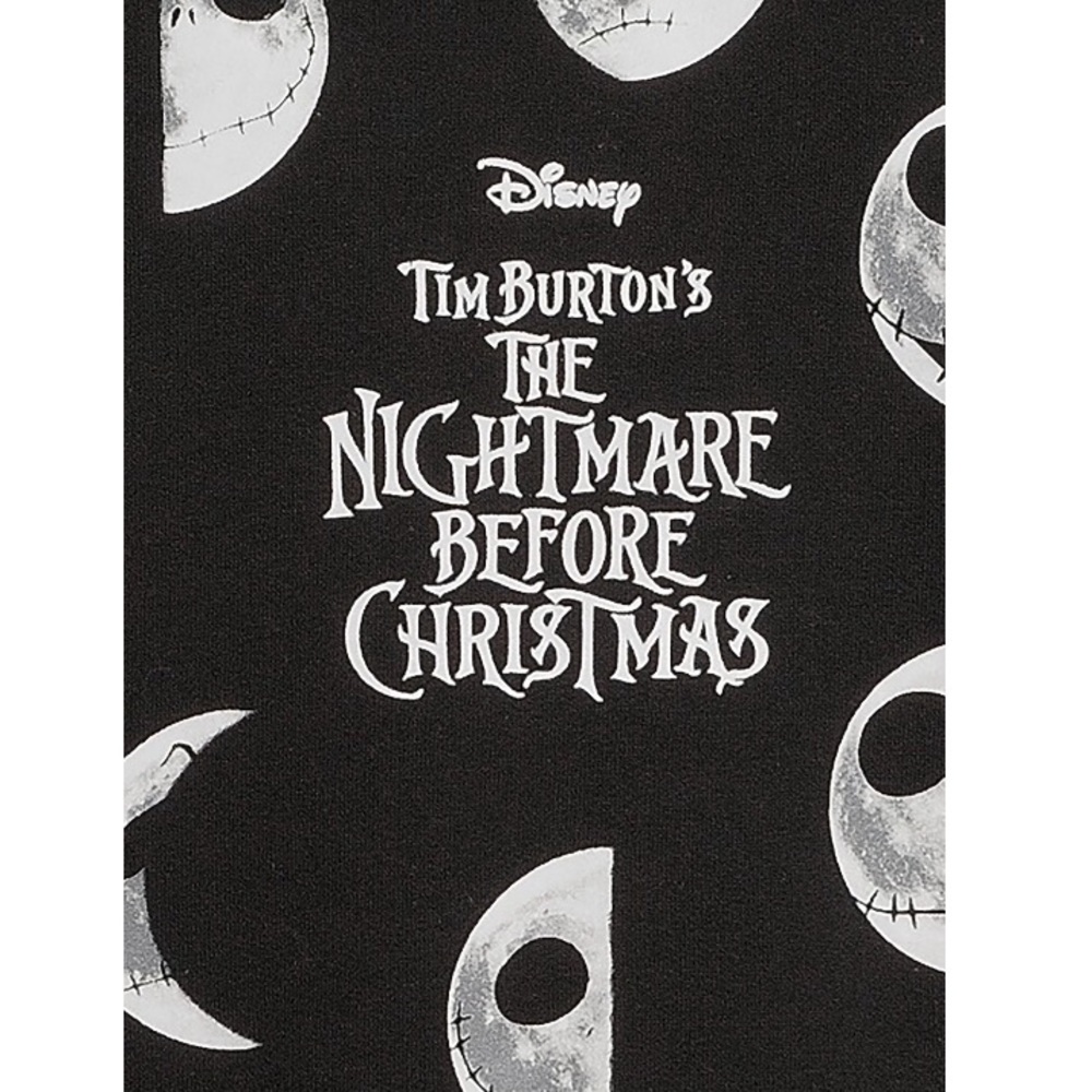Disney Nightmare Before Christmas black Sweatshirt Disney Phase Jack XL - Picture 5 of 5